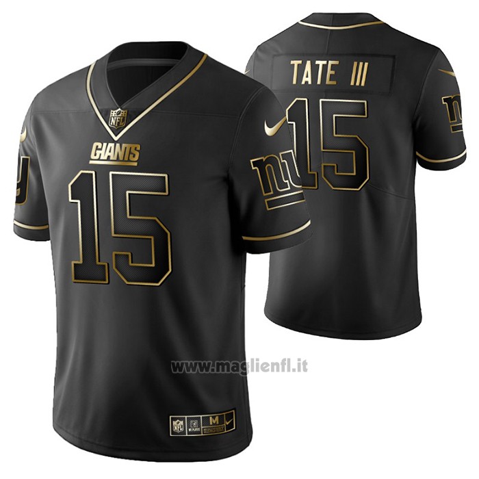 Maglia NFL Limited New York Giants Golden Tate III Golden Edition Nero